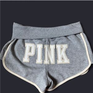 PINK Victoria's Secret Women's Athletic Gray Shorts